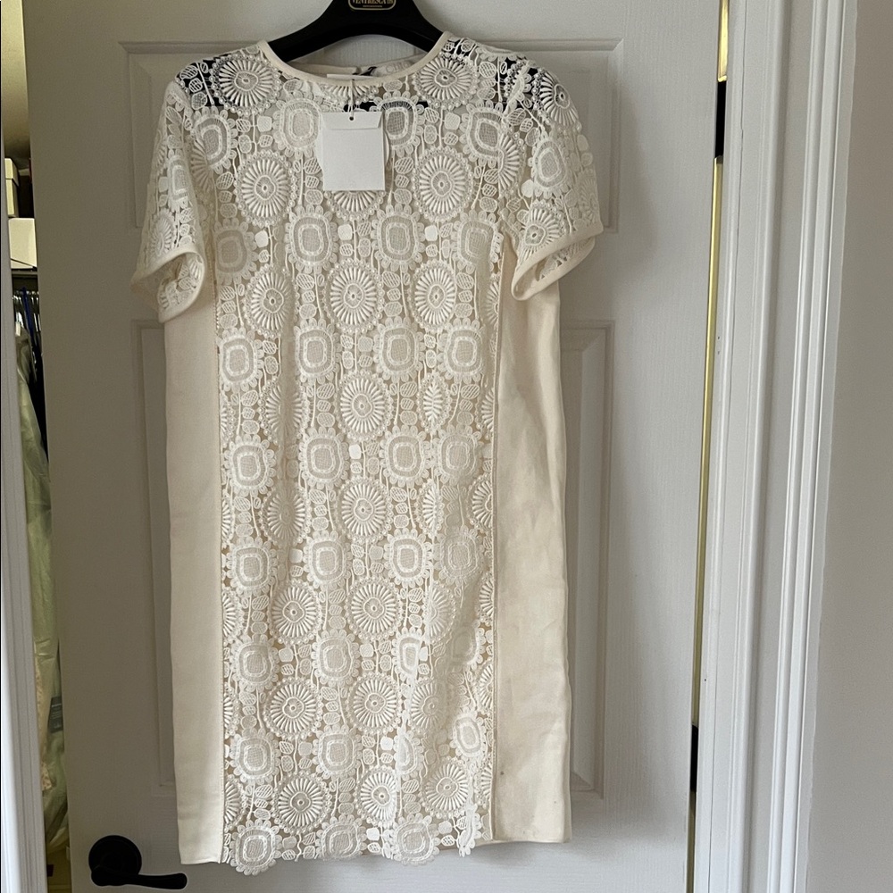 Chloe Cream Lace Mini Dress *support rescued animals*